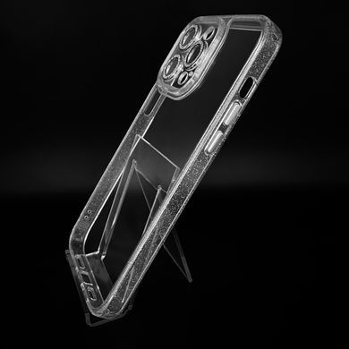 Чехол Fibra Bling Side edge для iPhone 14 Pro Max clear silver