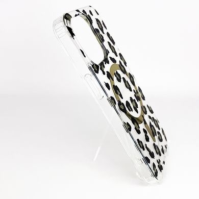 Чохол TPU Candy Leopard with MagSafe для iPhone 13 Pro gold