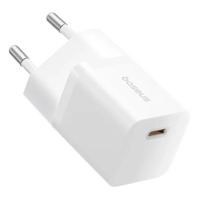 Сетевое зарядное устройство Baseus GaN5 Mini Fast Charger Type-C 25W white