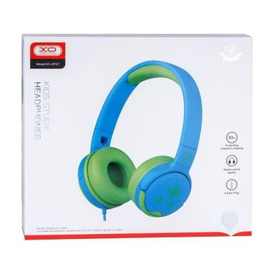 Навушники XO EP47 blue green