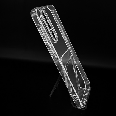 Силиконовый чехол SMTT для Samsung A56 5G clear Full Camera
