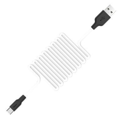 USB кабель HOCO X21 Plus silicone Type-C 3A 2m black/white