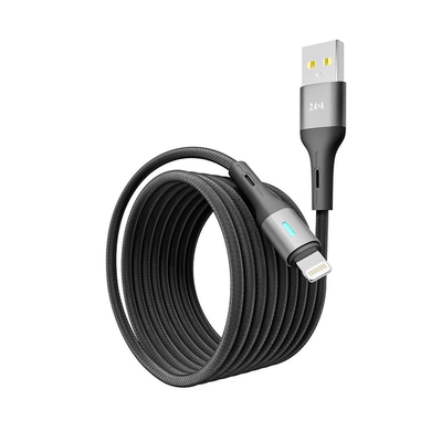 USB кабель YOKI SOLID YK-SO15 Lightning 2.4A 2m black