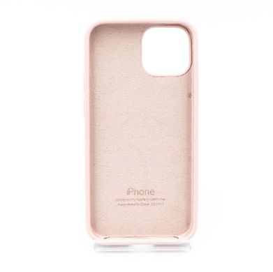 Силіконовий чохол Full Cover для iPhone 13 mini pink sand