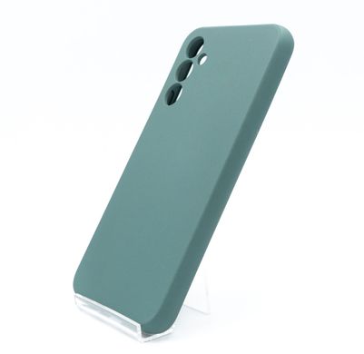 Силіконовий чохол Full Cover для Samsung A34 5G dark green Full Camera без logo