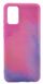 Силіконовий чохол WAVE Watercolor для Samsung A02S pink/purple (TPU)