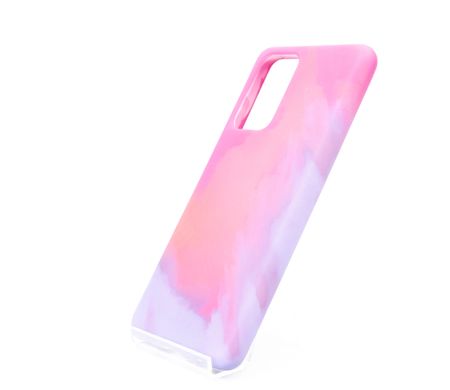 Силиконовый чехол WAVE Watercolor для Samsung A52 (TPU) pink/purple