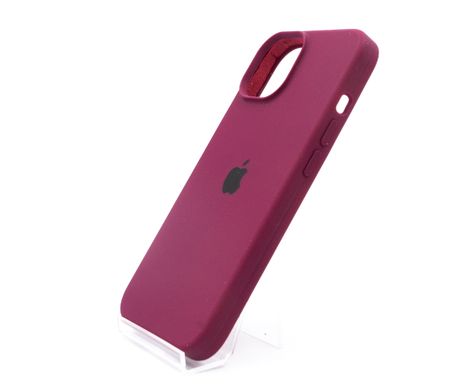 Силіконовий чохол Full Cover для iPhone 14 maroon