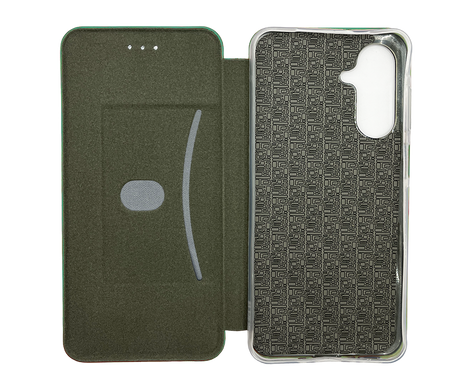 Чохол книжка Original шкіра для Samsung A26 dark green (4you)