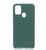 Силиконовый чехол Molan Cano для Samsung M31 Smooth green