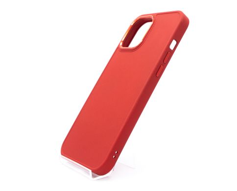 TPU чохол Bonbon Metal Style для iPhone 12 Pro Max red