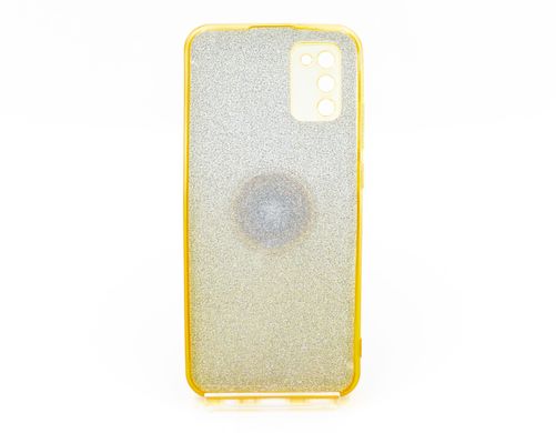 Силіконовий чохол SP Shine для Samsung A02s yellow ring for magnet
