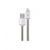 USB кабель HOCO U5 Full-metal Lightning 1.2м silver