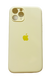Силіконовий чохол Full Cover для iPhone 11 Pro mellow yellow Full Camera