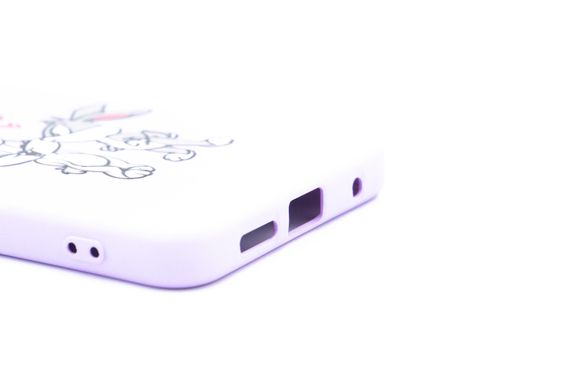Силіконовий чохол Art для Xiaomi Redmi Note 12 4G dasheen/bunny love Full Camera