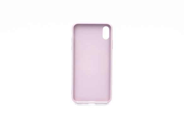 Чохол Glass Farfor для iPhone XS Max lilac Sp