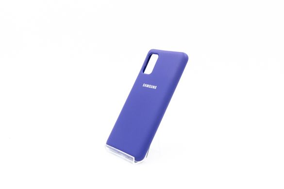 Силіконовий чохол Full Cover для Samsung A41 purple