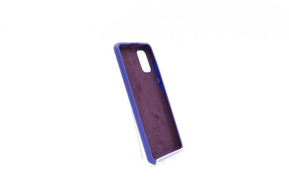 Силиконовый чехол Full Cover для Samsung A41 purple