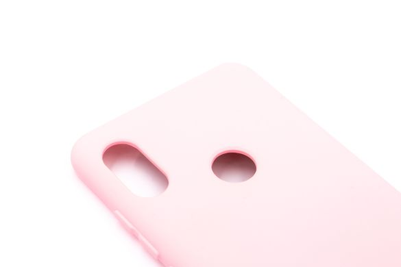 Силіконовий чохол Full Cover для Xiaomi Redmi Note 5 Pro pink Protective my color