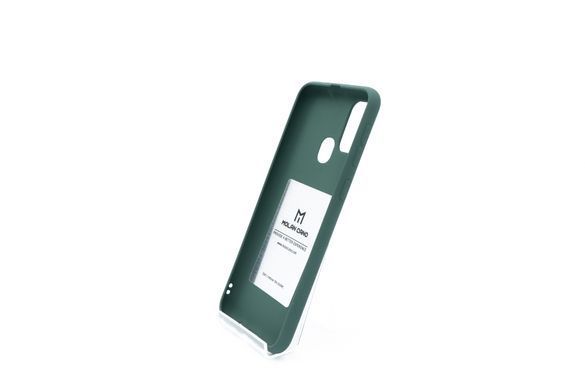 Силиконовый чехол Molan Cano для Samsung M31 Smooth green
