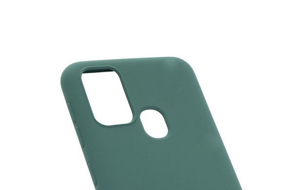 Силиконовый чехол Molan Cano для Samsung M31 Smooth green