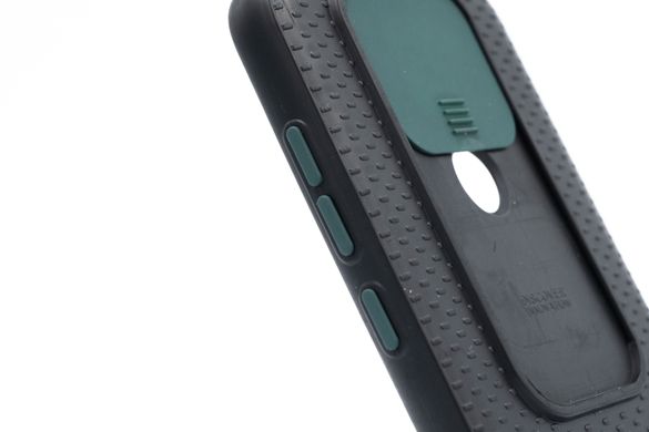 TPU чохол Camshield Black для Xiaomi Redmi Note 9/Redmi 10X color шторка/захист камери