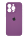 Силіконовий чохол Full Cover для iPhone 15 Pro purple Full Camera