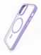 Чохол WAVE Ardor with MagSafe для iPhone 12/12 Pro clear light purple
