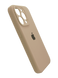 Силіконовий чохол Full Cover для iPhone 15 Pro desert gold Full camera