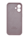 Силіконовий чохол Full Cover для iPhone 16 Plus lilac pride Full Camera