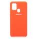 Силіконовий чохол Full Cover для Samsung A21s red