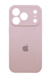 Силиконовый чехол Full Cover для iPhone 17 Pro chalk pink Full Camera