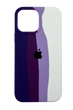 Силіконовий чохол Full Cover для iPhone 13 Pro Max Rainbow №6