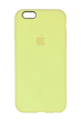 Силиконовый чехол Full Cover для iPhone 6+ mellow yellow