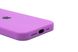 Силіконовий чохол Full Cover для iPhone 15 Pro purple