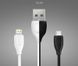 USB кабель 2in1 Remax RC-050t Lesu Lightning+Micro