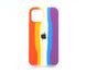 Силіконовый чохол Full Cover для iPhone 12/12 Pro Rainbow №2