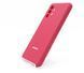 Силіконовий чохол Full Cover для Samsung A32 rose red Full Camera