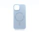 Чохол TPU+Glass Sapphire Midnight with MagSafe для iPhone 15 blue