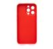 Чохол TPU+Glass sapphire matte case для iPhone 13 Pro Cola red