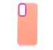 Силіконовий чохол Metal frame для Samsung A14 4G/5G shiny pink (AA)