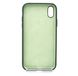Силіконовий чохол Full Cover для iPhone XR cyprus green