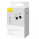 USB кабель Baseus Coolplay Series Type-C to Type-C 100W 1m white CAKW000202