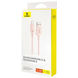 USB кабель Baseus Habitat Series Fast Charging Type-C 100W 1m pink