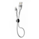 USB кабель Ridea RC-XS51 X-Silicone Lightning 12W/2.4A 0.25m white