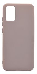Силіконовий чохол Full Cover для Samsung A02S pink sand без logo