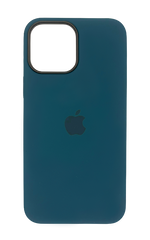 Силіконовий чохол with MagSafe для iPhone 15 storm blue