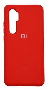 Силиконовый чехол Full Cover для Xiaomi Mi Note 10 Lite red
