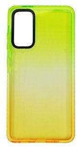 Чохол TPU+PC Sunny Gradient для Samsung S20 FE green/orange