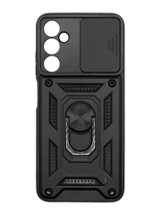 Чохол Camshield Serge Ring для Samsung A05S black протиударний шторка/захист камери